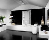 Schwarz-Weiß-Kunststein Produkte im klassischen Stil