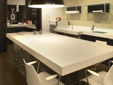 Seidige, nahtlose Glï¿½tte der Silestone Arbeitsplatten